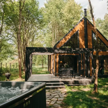 Сasa de vacaciones Greenwood I - Lesny Dom Z Prywatnym Jacuzzi W Cenie